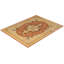 Tapis jaune / rouge / noir noué à la main de conception unique 9 pi 2 po x 12 pi Keenan