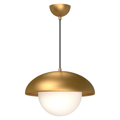 Alessia Single Light Glass Pendant