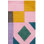 Tapis rose / orange / beige en laine touffeté à la main Harsirat