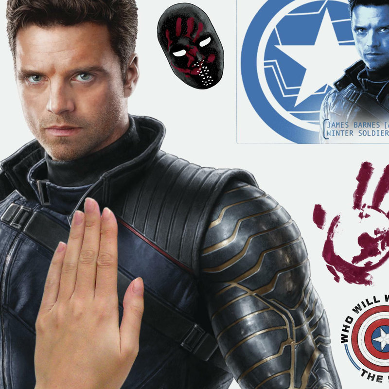 Adhésif décoratif «Falcon and the Winter Soldier»