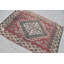 Tapis traditionnel turc rouge traditionnel Anatolian parfait pour la décoration intérieure et le tapis d'entrée