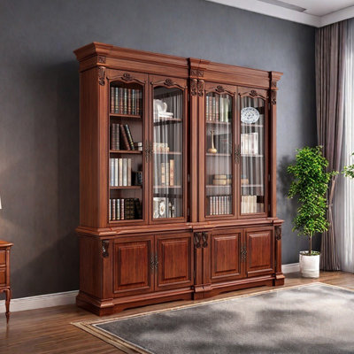 Bibliothèque de style américain