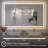 Molly Frameless LED Front Light and Backlit 3 Colors Dimmable Anti-Fog Wall Bathroom Vanity Mirror-462897949-465619243