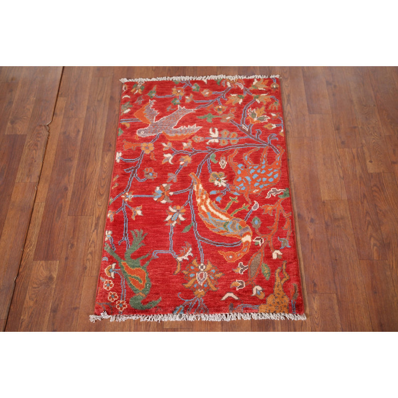 Tapis décoratif animalier fait à la main Ziegler 2x3