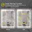 Miroir mural Helga-438117536