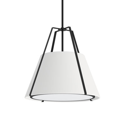 Altman 3 Light Silk Dimmable Pendant