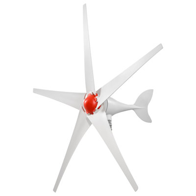 800W 12V Wind Turbine Generator, 5-Blade Kit with MPPT Controller, Efficient 3-Phase AC Wind Power System for RVs, Boats, Homes, and Farms (Tower Pole Excluded)