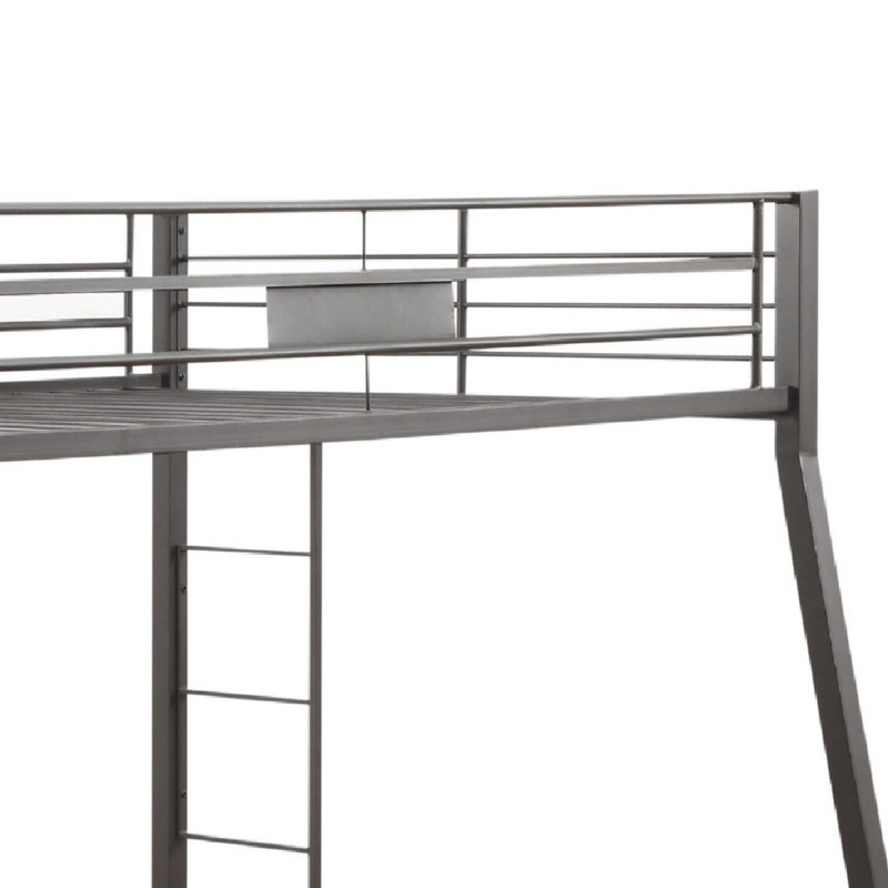 Lit superposé standard en métal Hinnerich, Double sur grand
