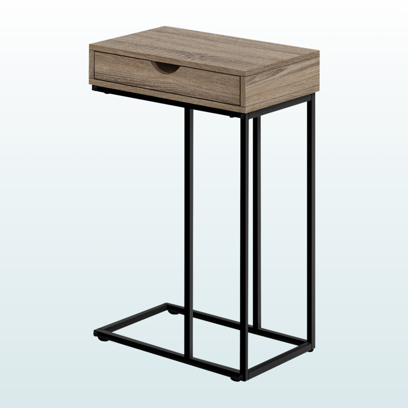 Table d'appoint moderne et contemporaine Baby, Brun