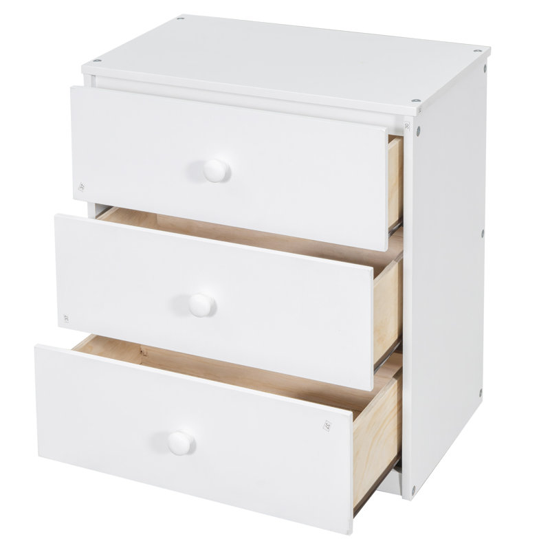 Wood Twin Size Loft Bed With Desk, Blackboard, Storage Box, Shelf And 3 Drawers, Grey, White
