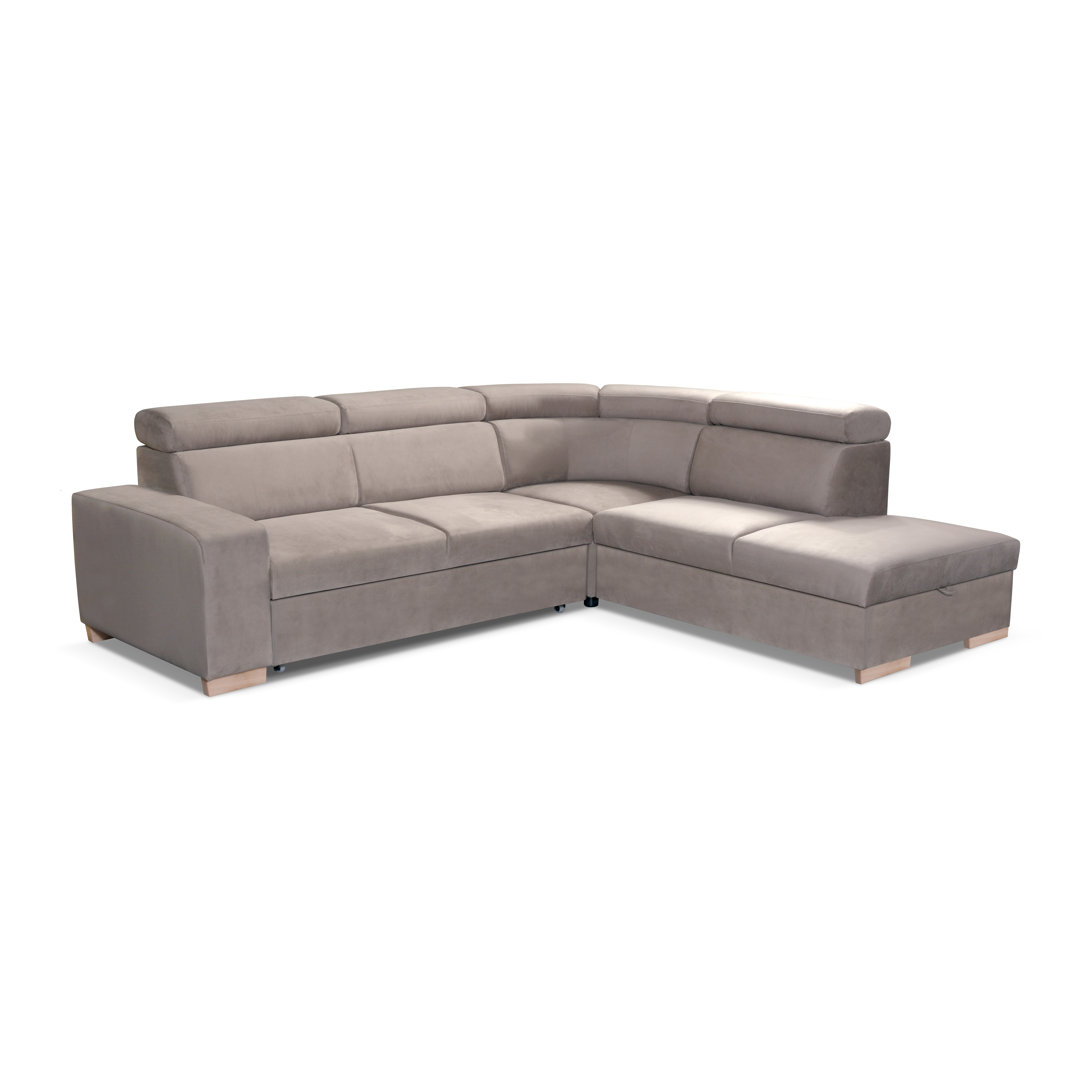 Ecksofa Wigburg mit Bettfunktion