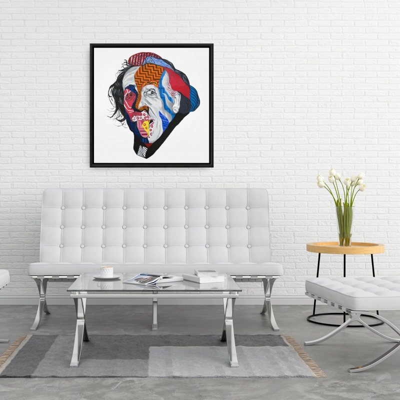 Abstrait, reproduction d'art sur toile par Albert Einstein