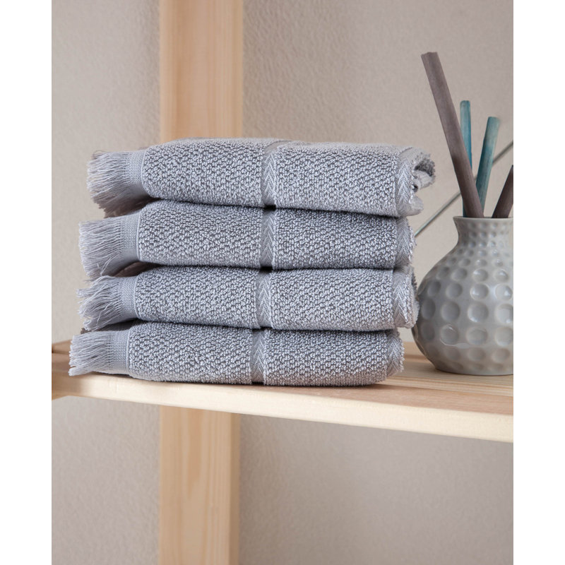 Ozkan   Midweight Washcloth, Gray
