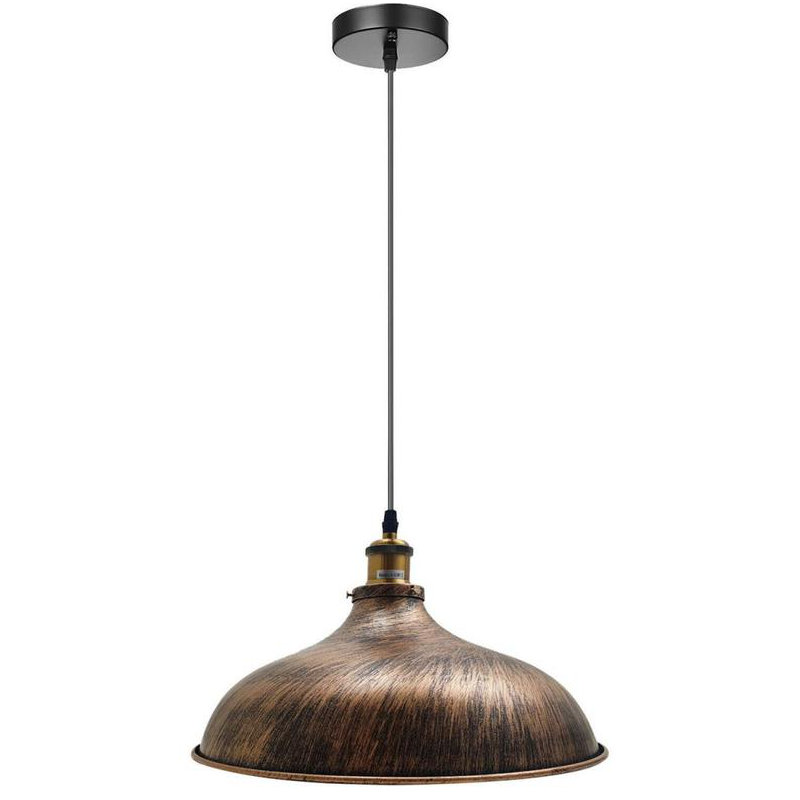 Pendant Light 1 - Light Dome Pendant, Brushed Copper