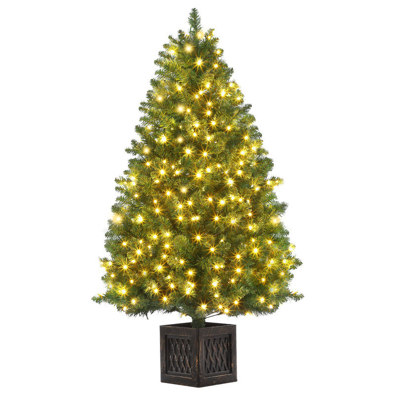 54' H Lighted Artificial Christmas Tree