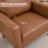 37 " Faux Leather Accent Chair Spacious Upholstered Armchair Set Of 2-193610280