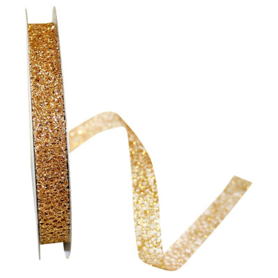 5/8"X25Yds Glitter Web Mesh Ribbon
