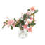 Magnolias Arranged in a Glass Vase-101346997