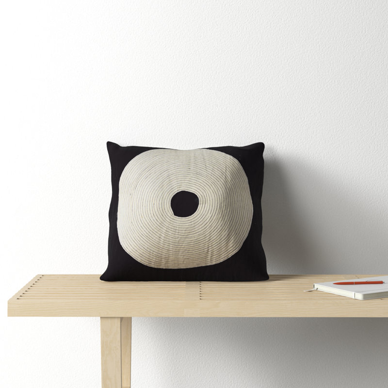 Coussin 18 po x 18 po Rosealina, Duvet