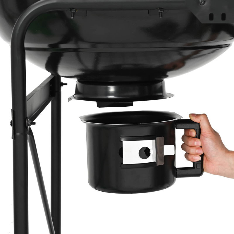 VidaXL 91cm W Wood Pellet Grill