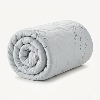 Protège-matelas en bambou sans allergènes Ella Jayne avec doublure imperméable - taille simple