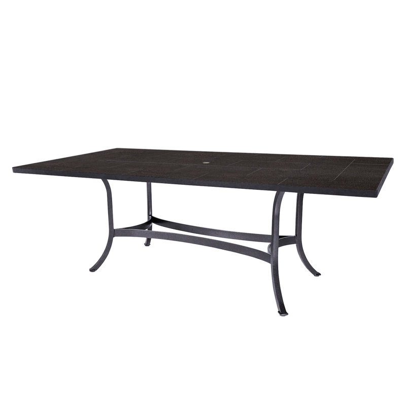 Outdoor Rectangle Dining Table, Graphite, Urban Shift