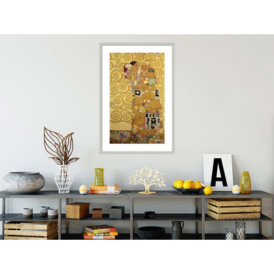 Foulard par Gustav Klimt, impression giclée encadrée