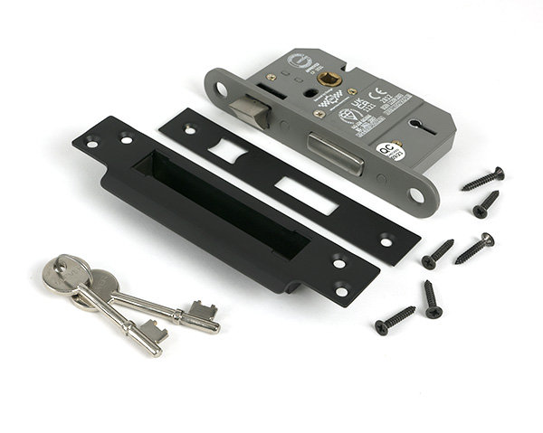 Sash Lock, Aged Bronze