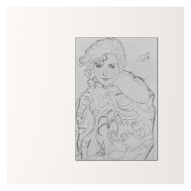 Gustav Klimt - Wrapped Canvas Print, 90cm H x 60cm W x 1.8cm D