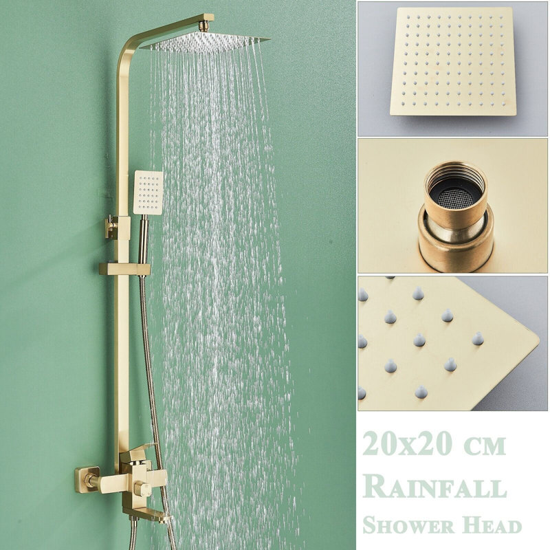 Robinet de douche avec valve brute