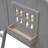 Solid Pine  Wood Twin-Over-Twin Bunk Bed With House-Shaped Frame Guardrails, Space-Saving Loft Bed, Shared Bedroom Furniture-669037992