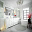Miroir de salle de bain mural élégant avec un design moderne et des caractéristiques haut de gamme-375005773