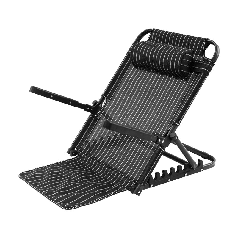 Support de dossier de lit réglable avec coussin