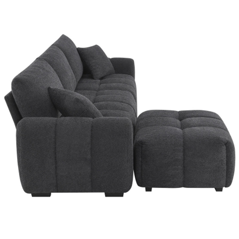 Canapé modulaire 110 po Boucle