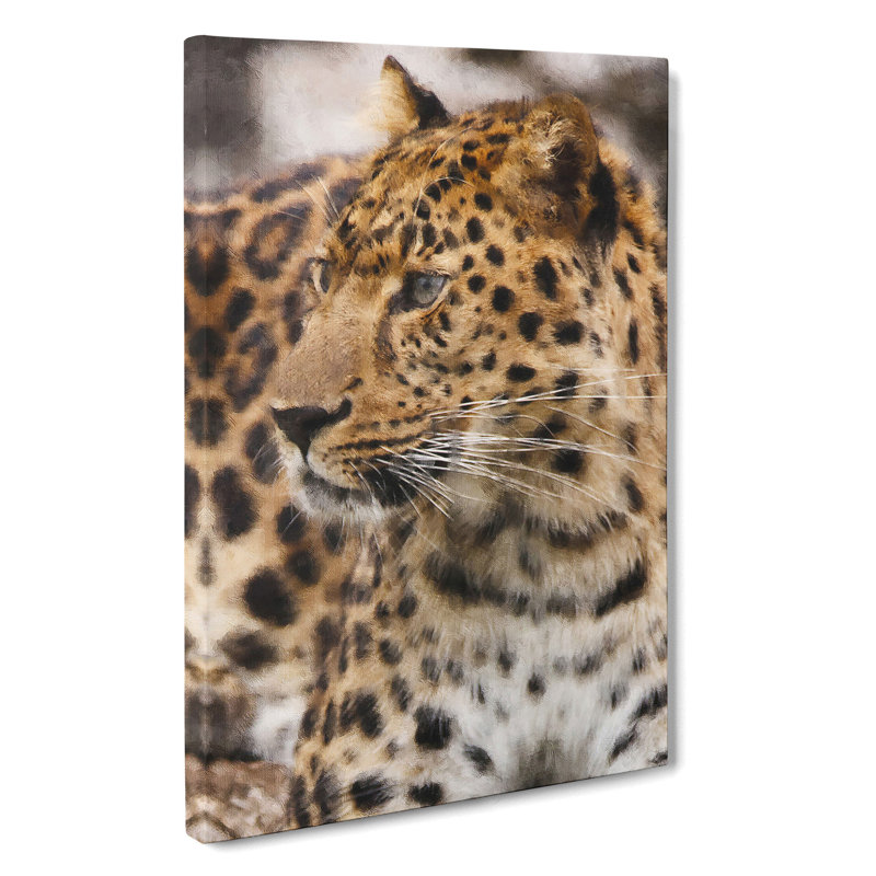 Leopard Vol.1 - Wrapped Canvas, 50cm H x 35cm W x 3cm D