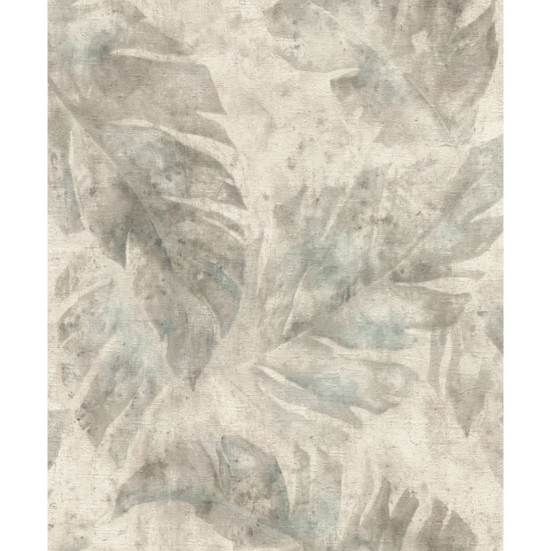 Papier peint Sanne Palm, Gris
