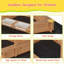 Blue Elephant 84.8cm x 102.9cm Rectangle Sandbox with Cover