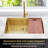 Deep Undermount Single Bowl Sink