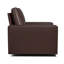 Fauteuil d'appoint pivotant de 36,2 po de largeur - polyuréthane espresso-559998200