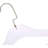 HomeCube USA 17" Acrylic Hangers with Gold Hook and Clips - Premium Durable Adult Suit & Coat Hanger-731507820