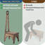 Tabouret d'appoint en bois massif Feeny-139932971