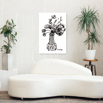 Art contemporain fleur contemporaine
