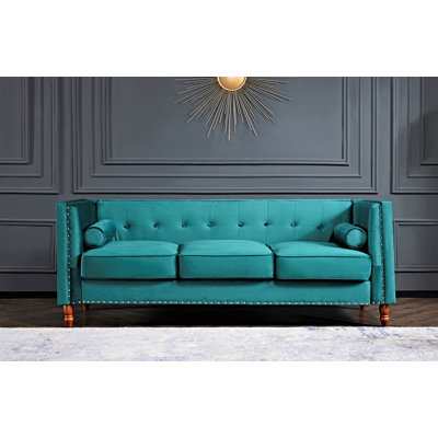 Kittleson 83'' Velvet Sofa