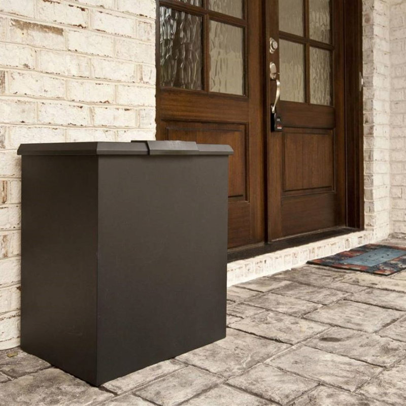 Loxx Boxx grand paquet en acier, Noir mat