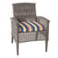Fauteuil Astoria tissé - huître / huître-63232950-69974907-69956927