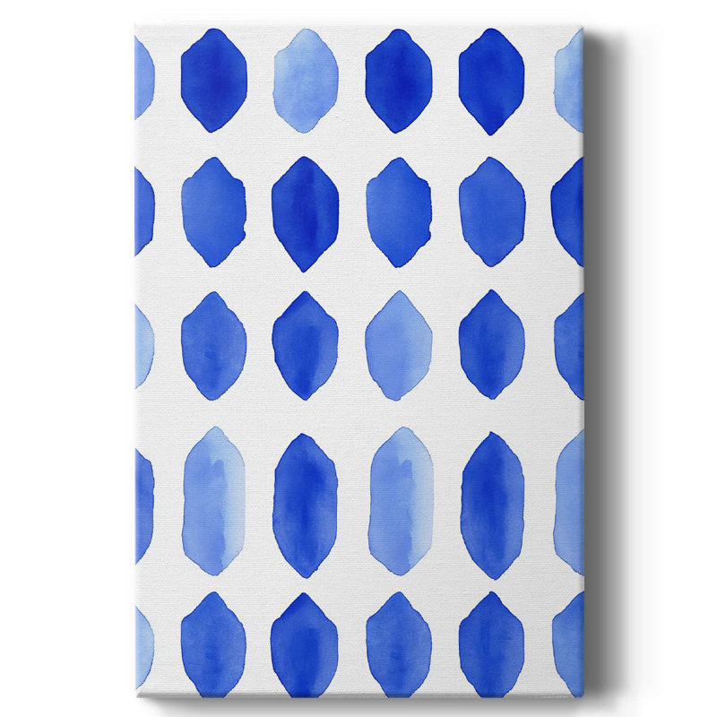 Abstrait, toile tendue avec châssis CDX III - Prêt à être accroché, H 36 po x l 24 po