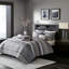 7 Piece Queen Comforter - Purple Pattern Pieces,-121232190-121232191