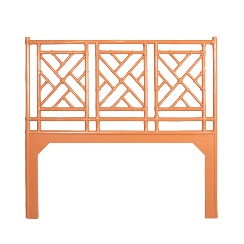 Chippendale Standard Bed, Queen, Citrus Orange