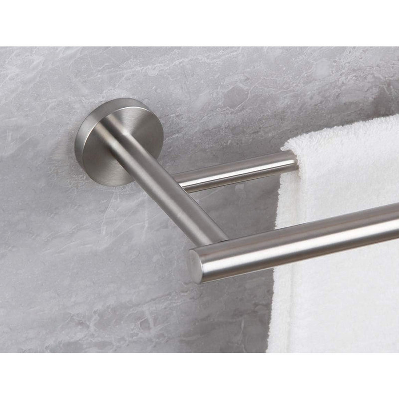 Porte-serviettes mural 23,6 po, Nickel brossé