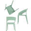 Ensemble de 4 chaises d'appoint modernes PP-1573850412